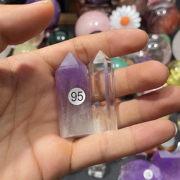 八***宝未镶嵌水晶珠宝半成品微瑕