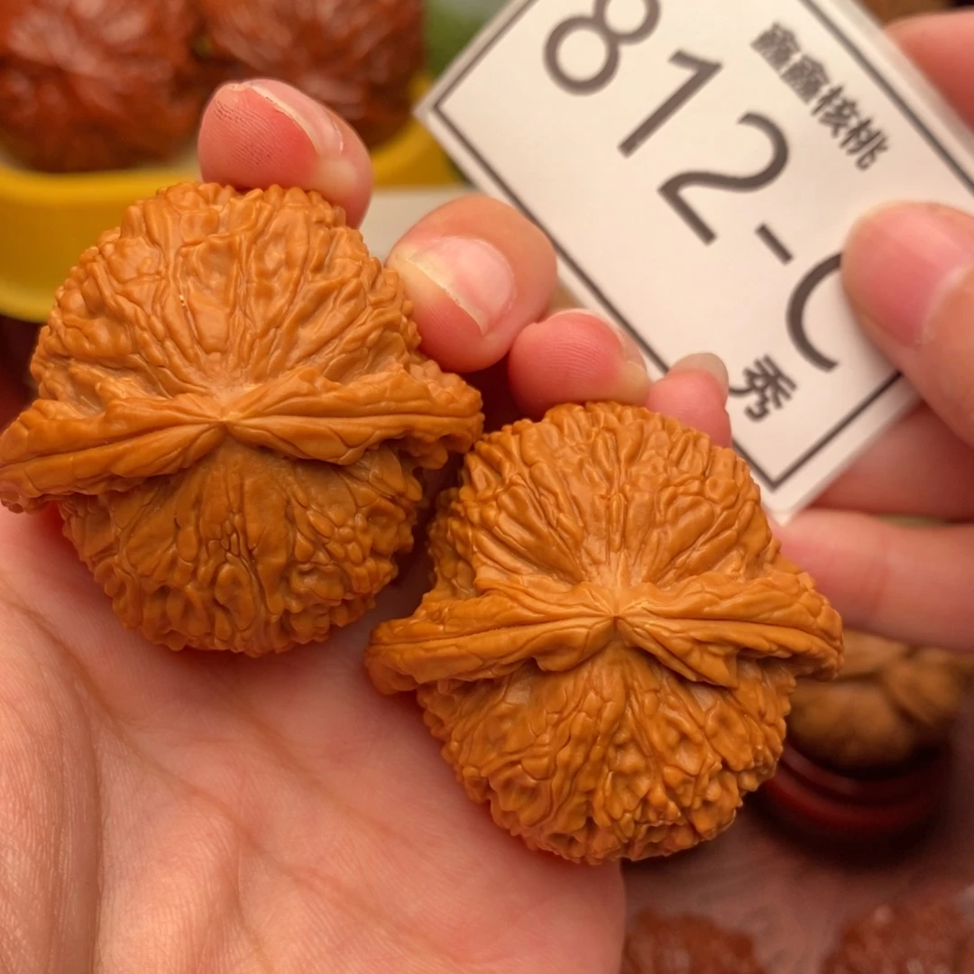 文玩核桃把件白狮41……