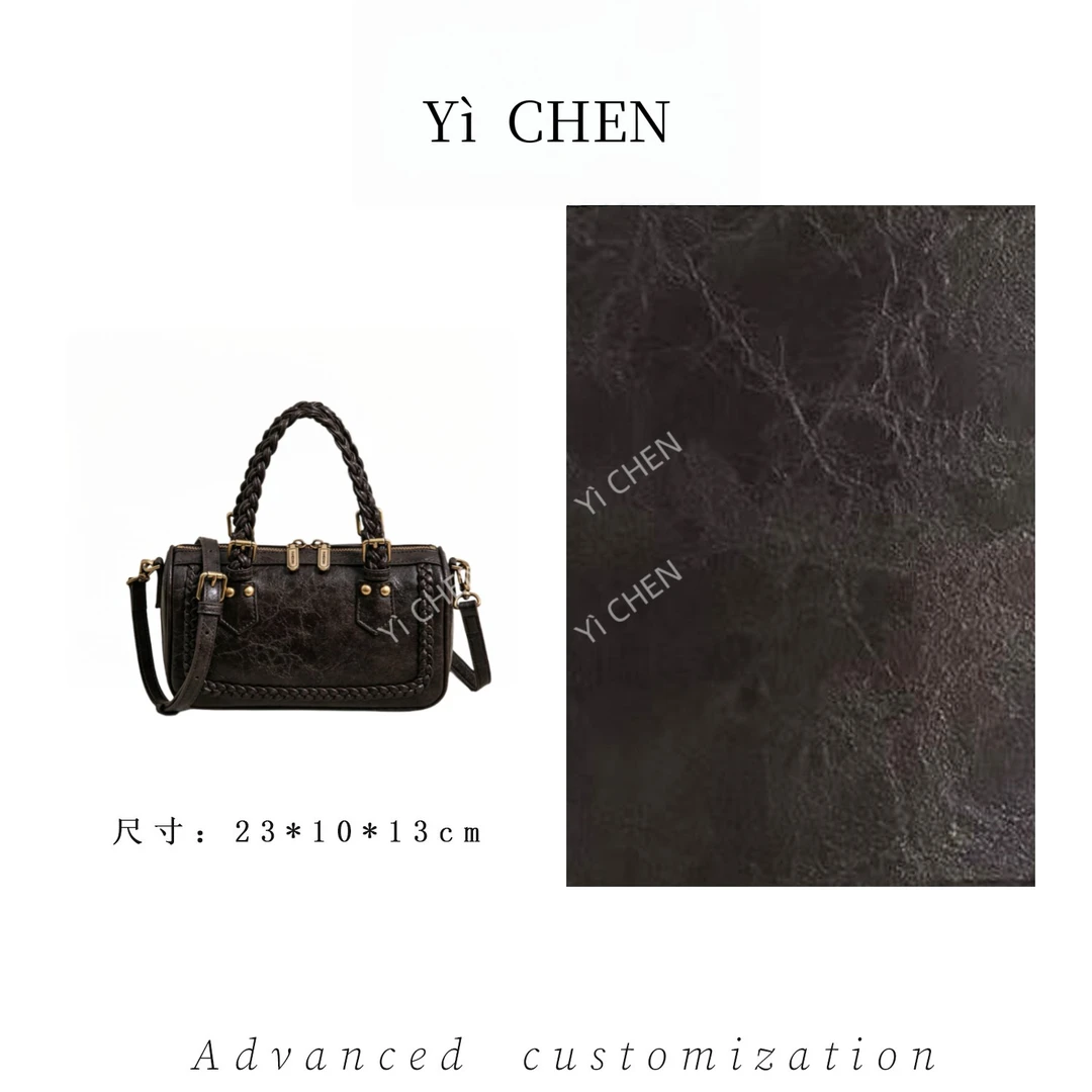 【Yì CHEN】SK-92925-咖啡 简约时尚女士新款轻奢单肩斜跨包