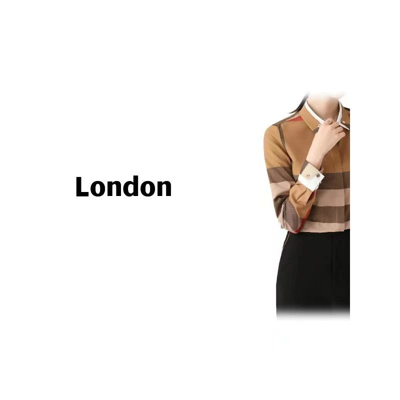 秋冬新款英伦休闲时尚潮流百搭长袖款女士衬衫122550