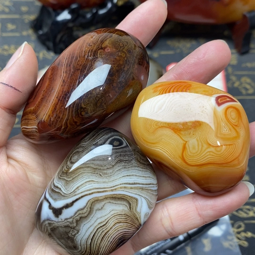 玛瑙/玉髓玛瑙未镶嵌艽**梦