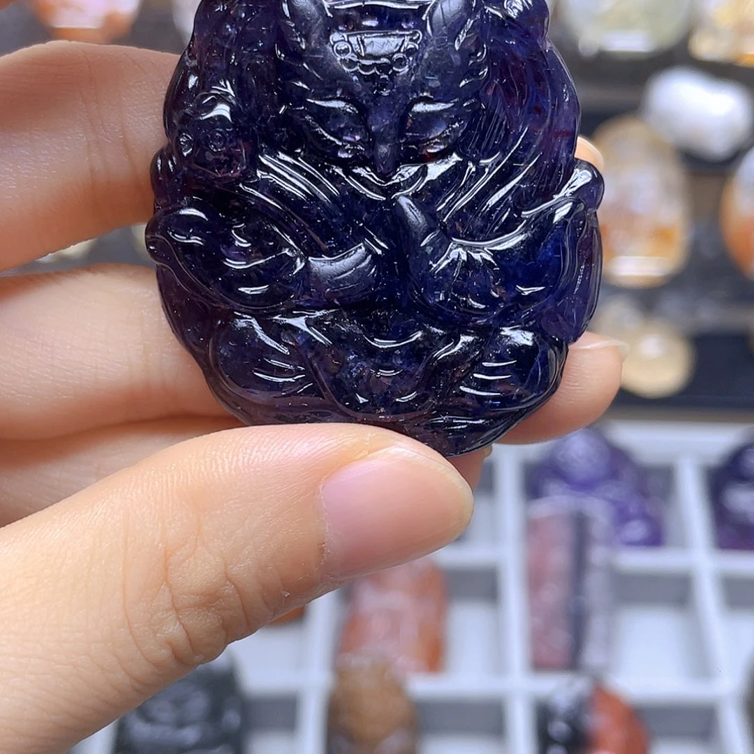 昔****银S925镶嵌颈饰发晶