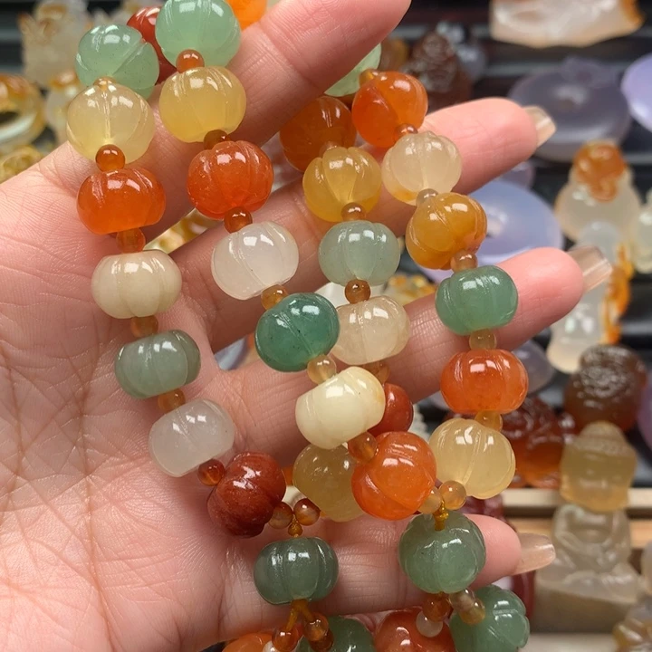 玛瑙/玉髓颈饰未镶嵌观*在