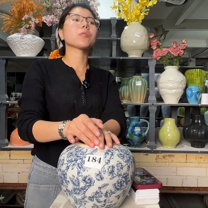 景德镇陶瓷花瓶花器微瑕