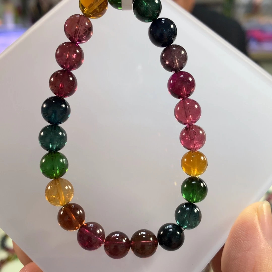 碧玺手链未镶嵌8.3左右