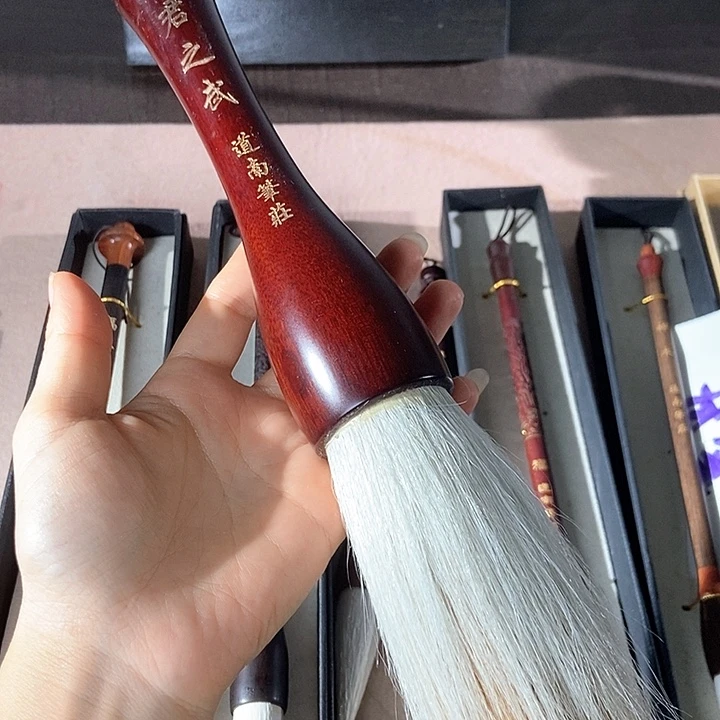 出峰11口径3.7兼毫实木笔杆 特价