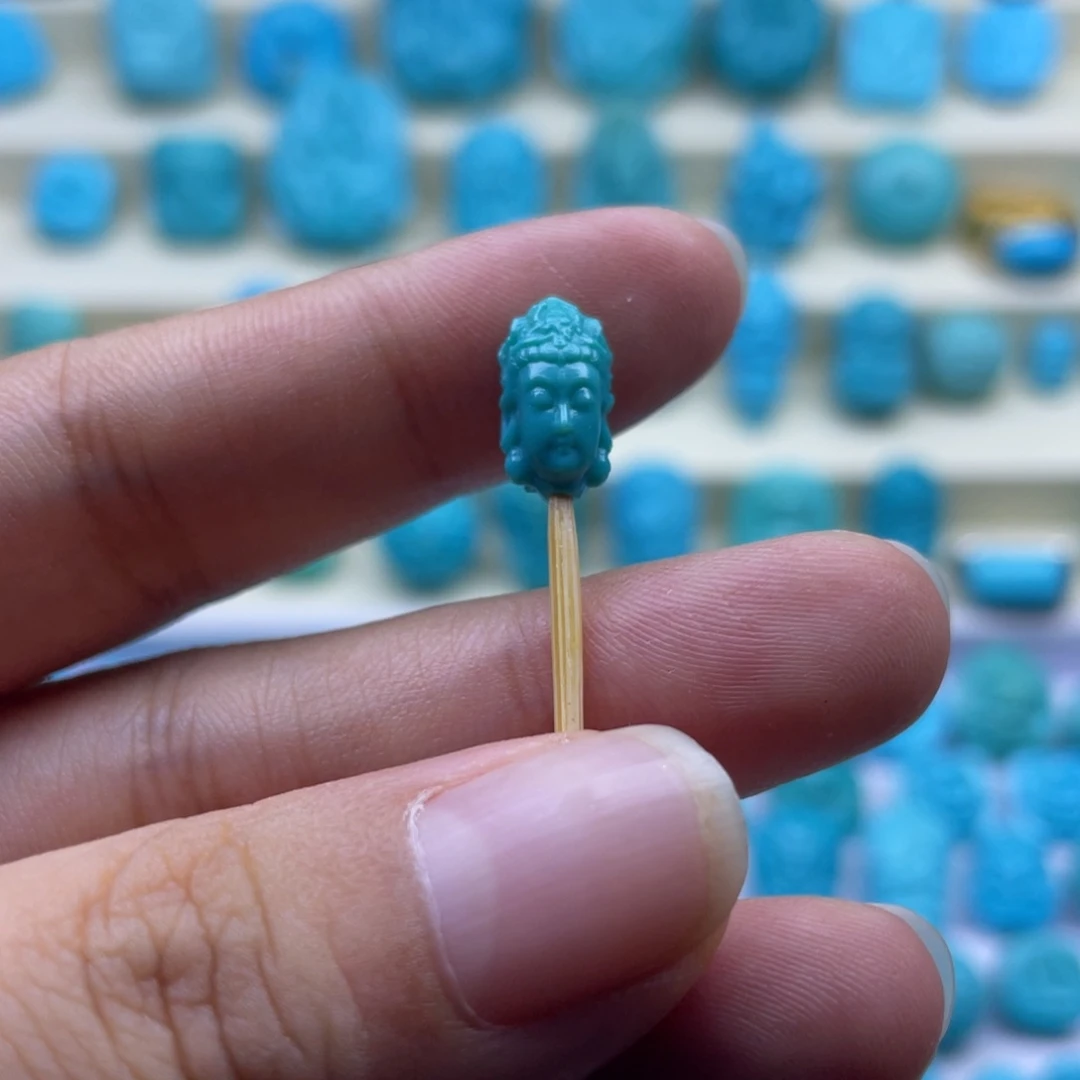 未镶嵌绿松石珠宝奇石