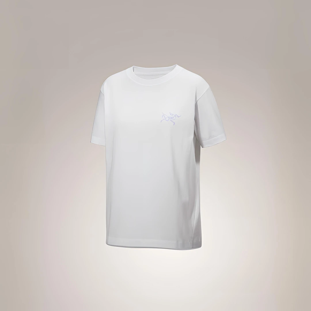 ARC'TERYX/始祖鸟女士Kragg Cotton小鸟刺绣标短袖圆领T恤 8468