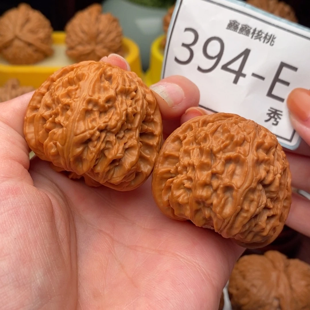 文玩核桃把件白狮42