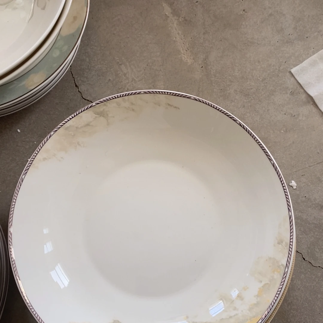 陶10个盘子8英寸不退不换