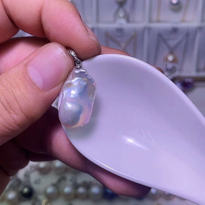 合金颈饰淡水珍珠70