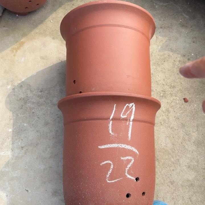 紫砂花盆紫砂的花