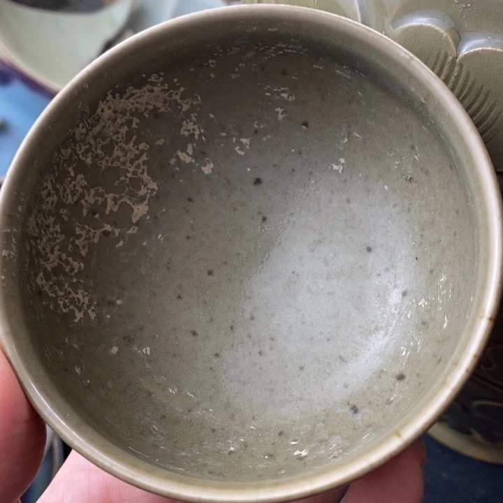 炉爱**爱耀州窑刻花罗汉碗