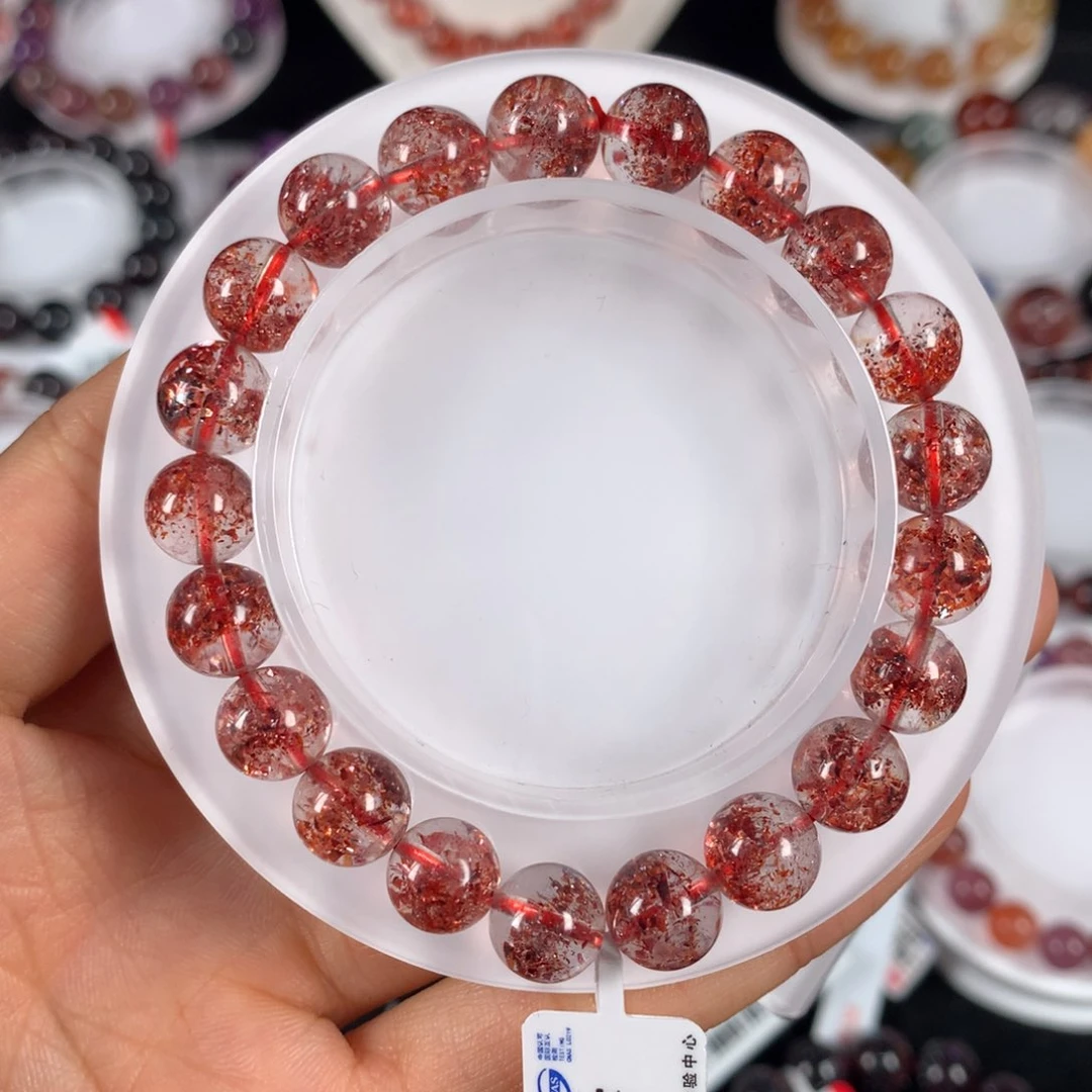 水晶手链未镶嵌金草莓9.1