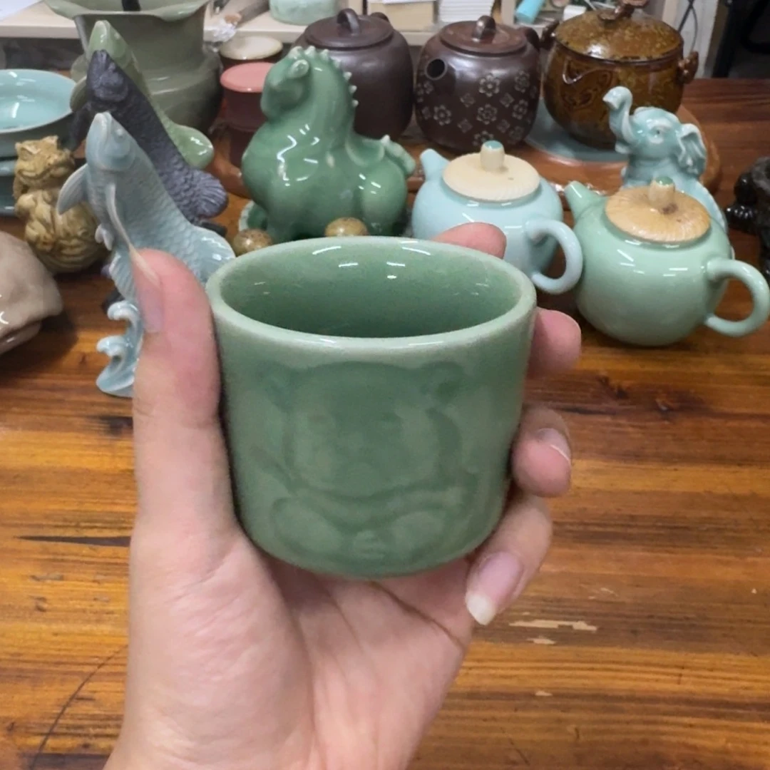 小仲青瓷茶器微瑕9037
