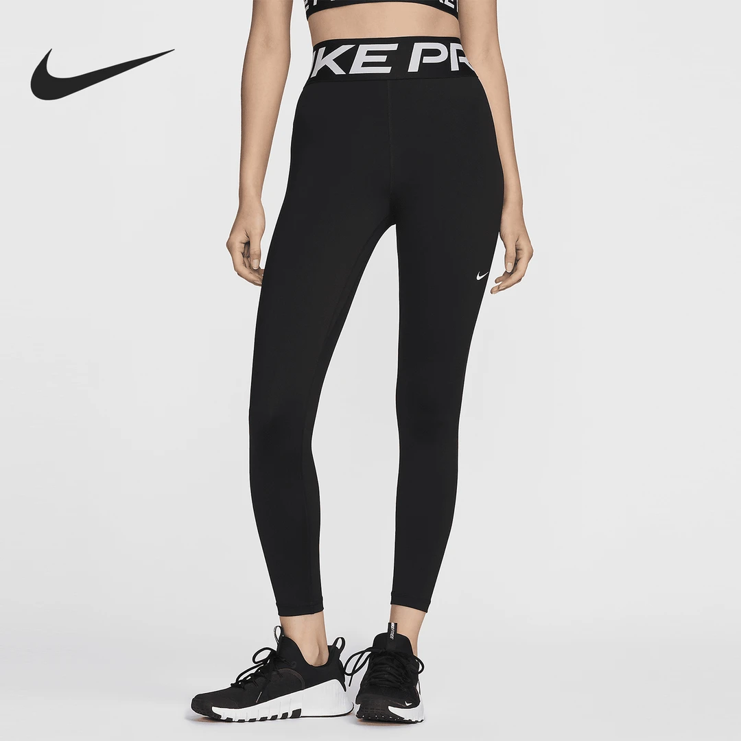 Nike/耐克正品新款女士高腰训练运动紧身九分裤FV7383-010