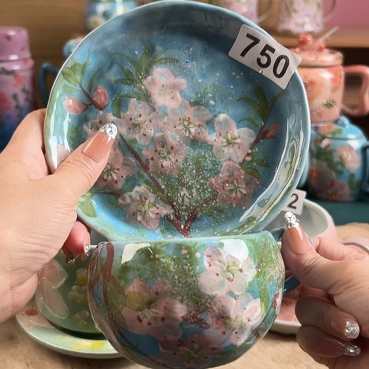 景德镇陶瓷手绘作品750