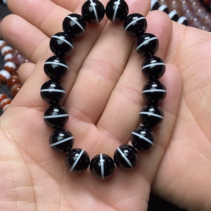 玛瑙/玉髓手链未镶嵌拜***内