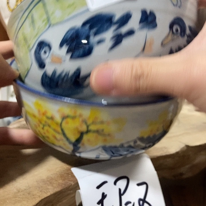 初***妈微瑕景德镇高温釉下彩