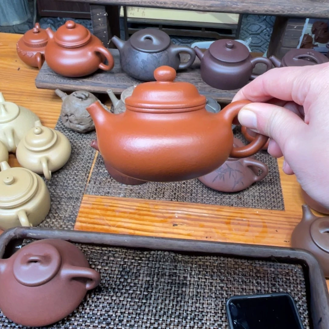 哎***哦茶壶紫砂宜兴原矿紫砂手工制全155