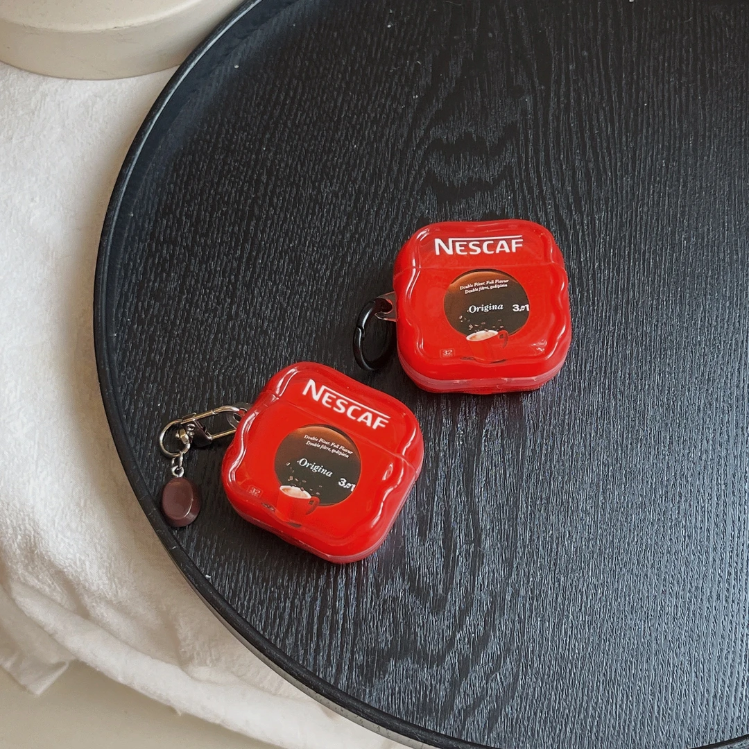 咖啡airpodspro3保护壳airpods4保护套airpodspro2苹果耳机保护套