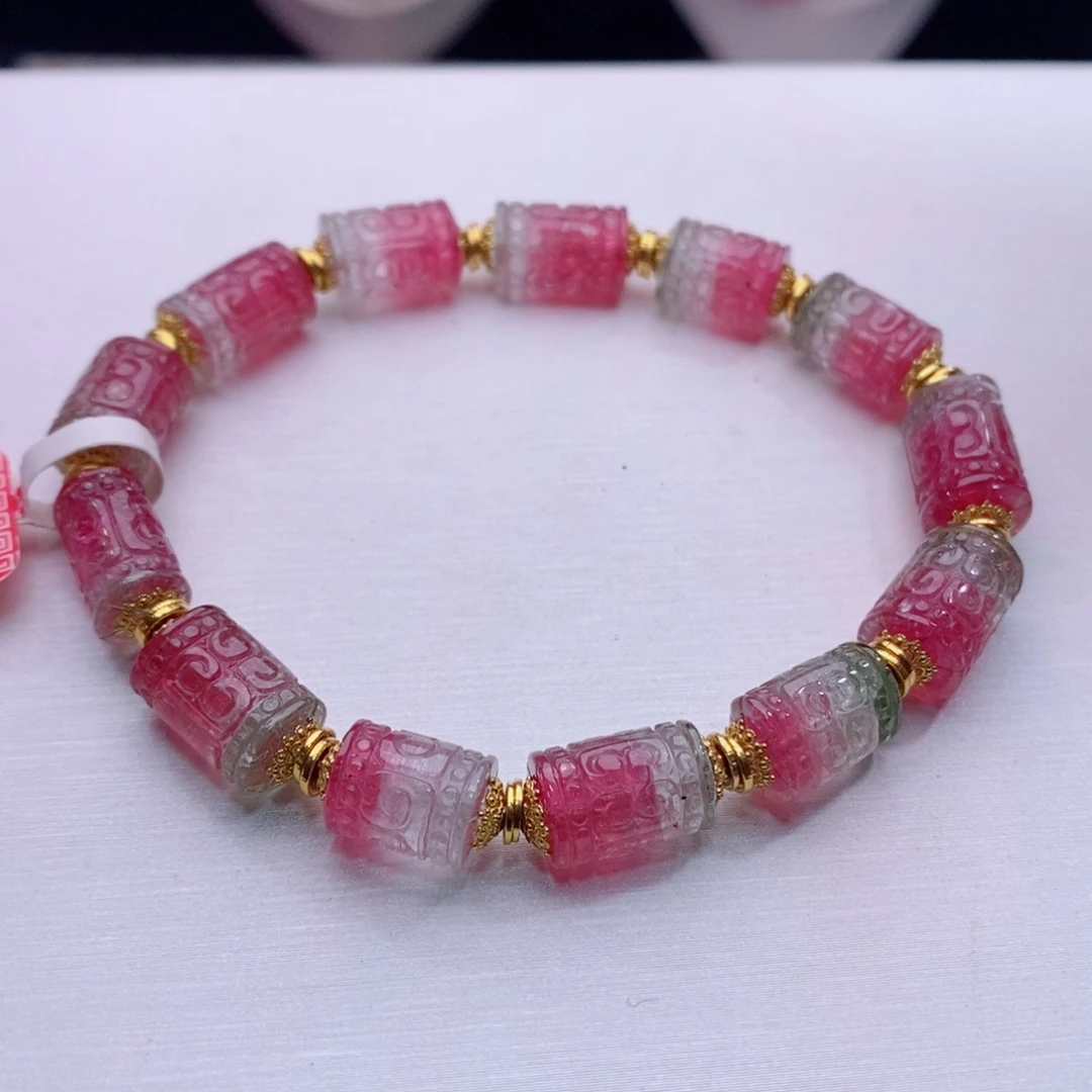 18K金镶嵌手链碧玺碧玺A手链