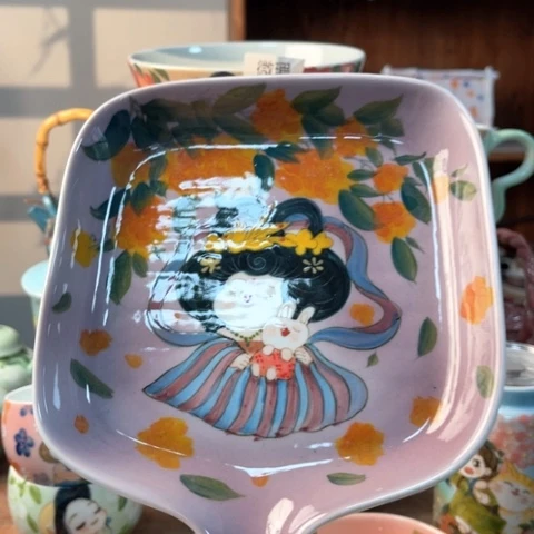 炉景德镇釉下手绘陶瓷