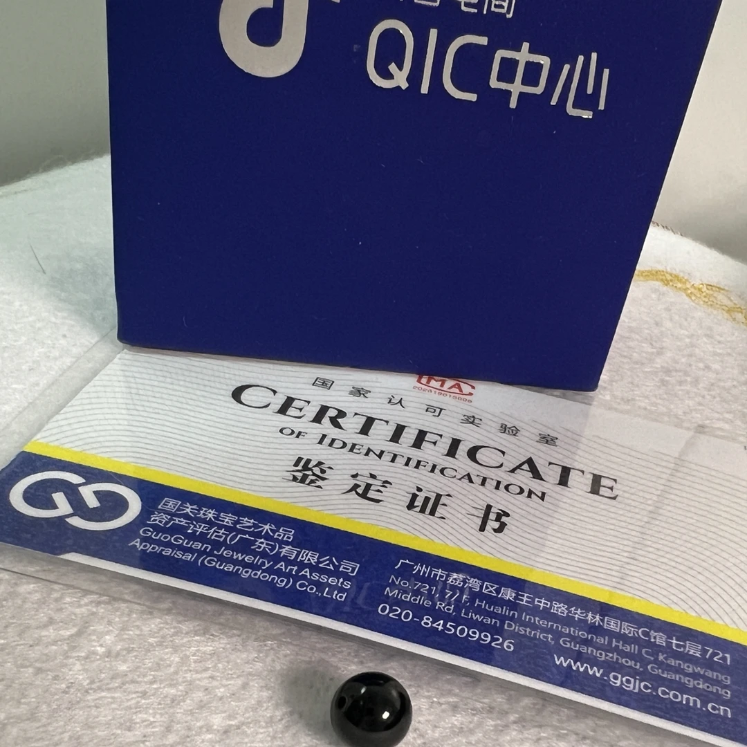 天然缅甸墨翠A货 卡8mm珠子