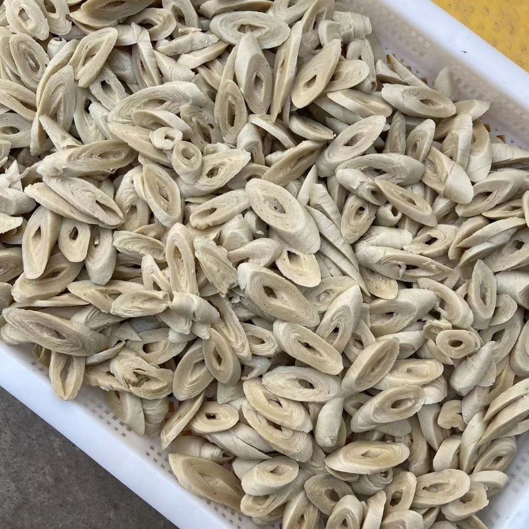 【顺丰包邮】斜切片面筋20斤油炸商用面筋片炒菜凉调火锅薄片摆地摊