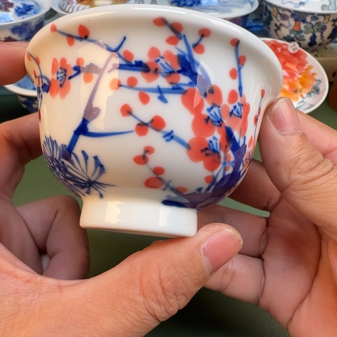 纯手工纯手绘茶具石头89