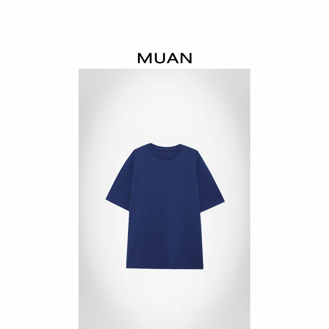 MUAN:《宝丽来T》定制高级中古宽松上衣T恤短袖打底女X-JD-8333