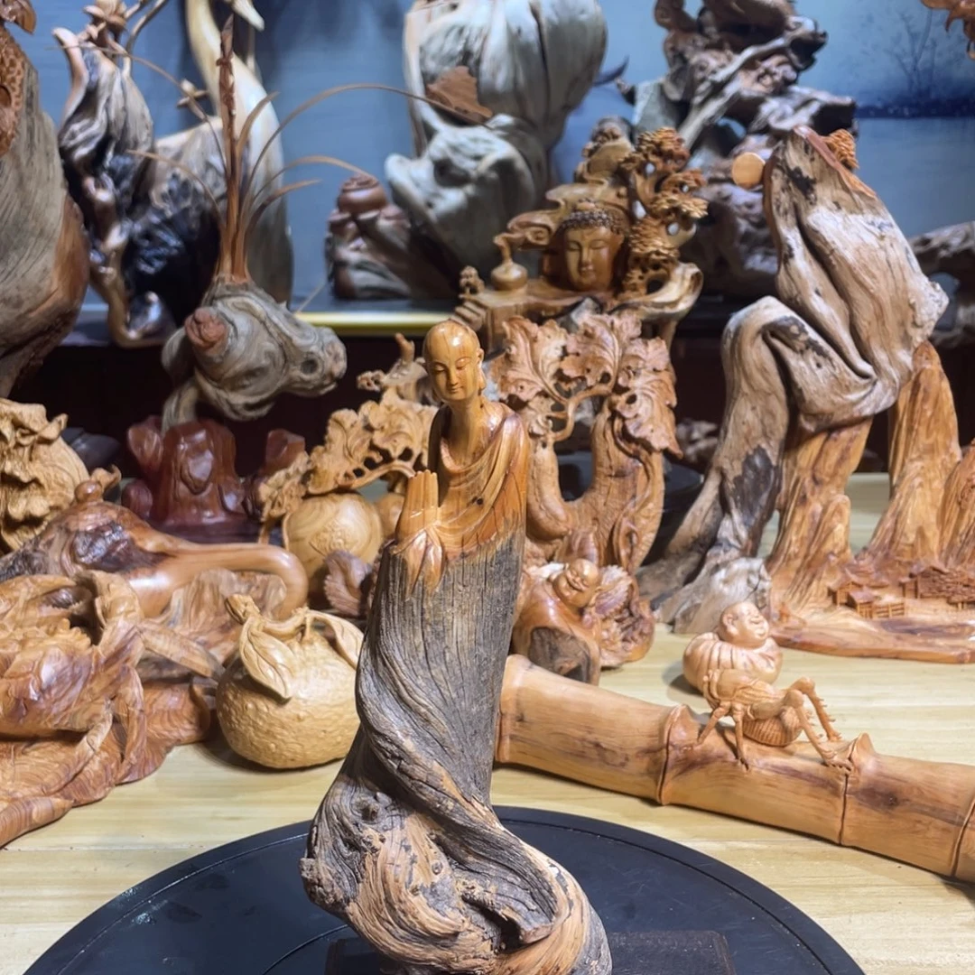 柏木太行崖柏工艺品