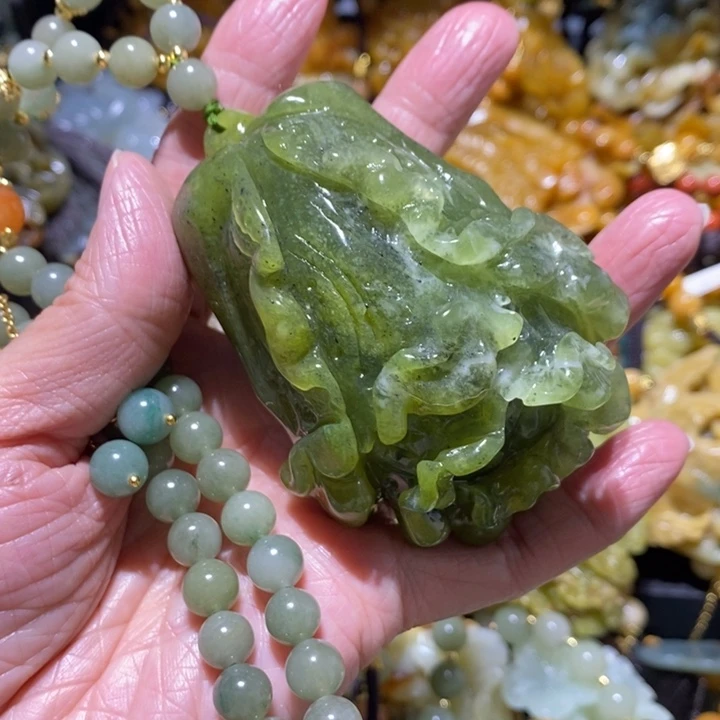 岫玉岫玉吊坠未镶嵌