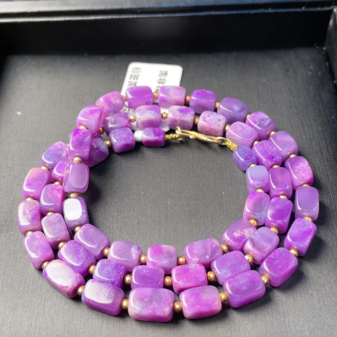 苏纪石（舒俱来）18K金镶嵌颈饰