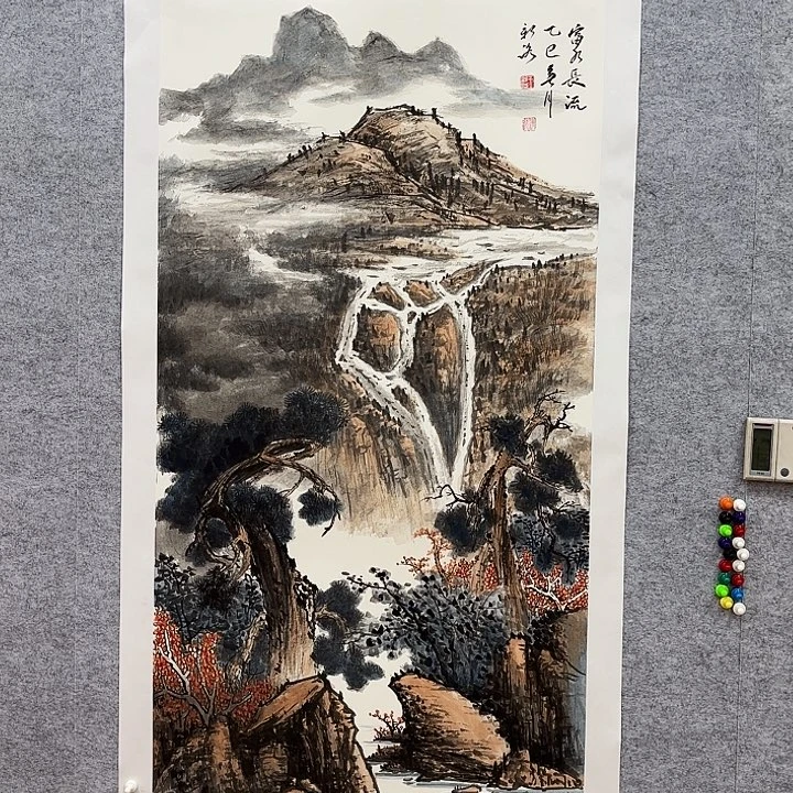 国画花鸟的翅膀和羽毛