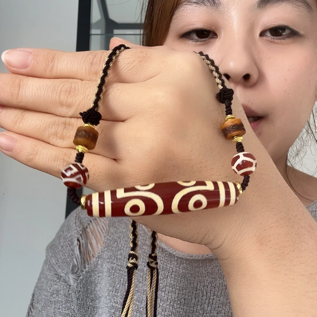 玛瑙/玉髓合金颈饰