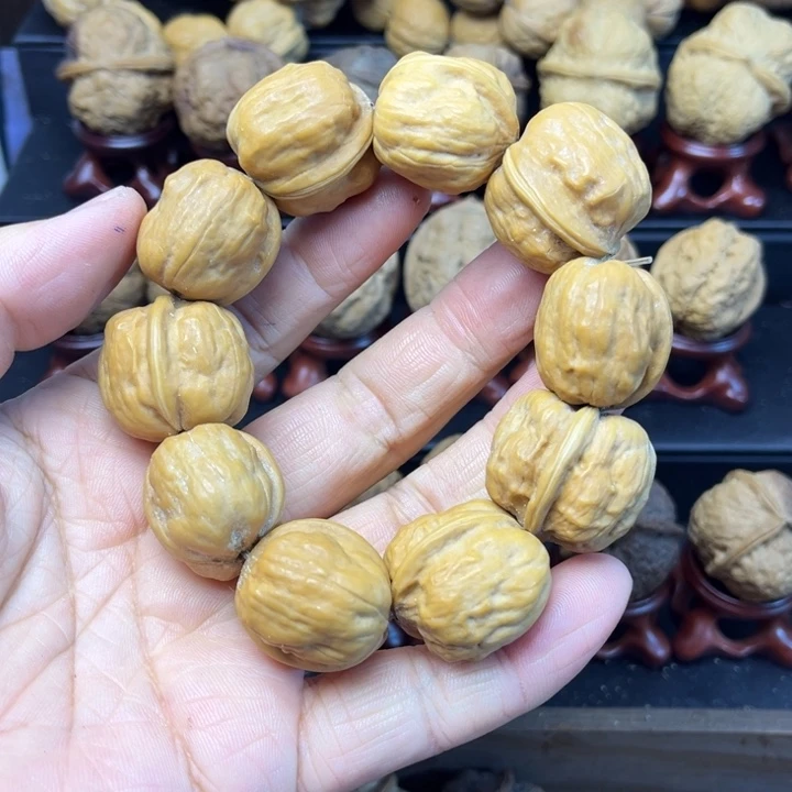 核桃铁核桃米像手串