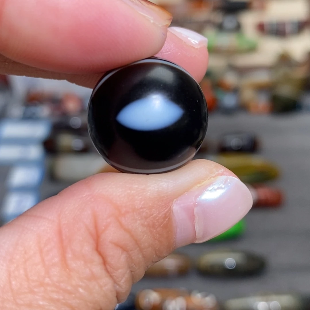 豆****玛瑙/玉髓合金手链