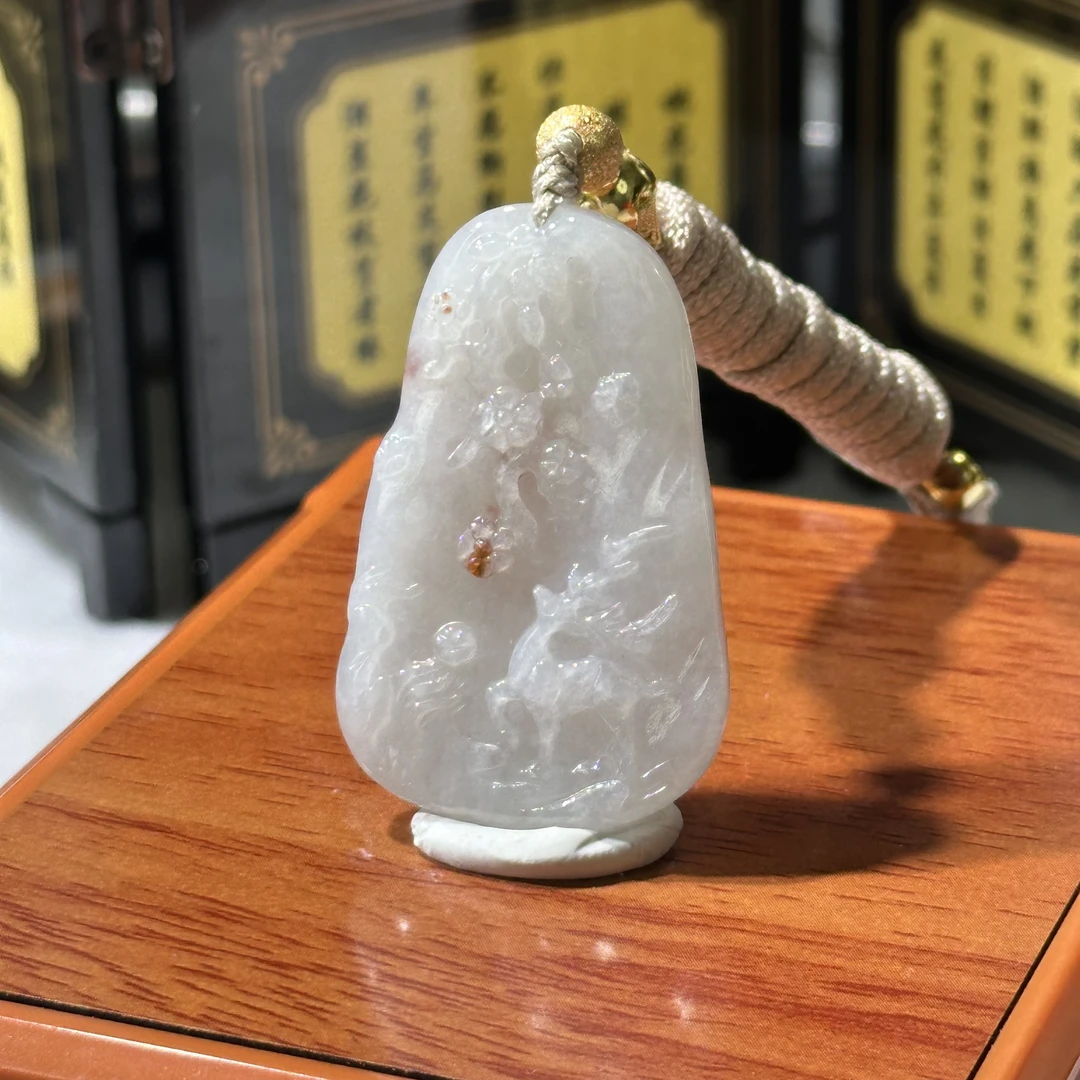 6599-天然翡翠-一鹿有你