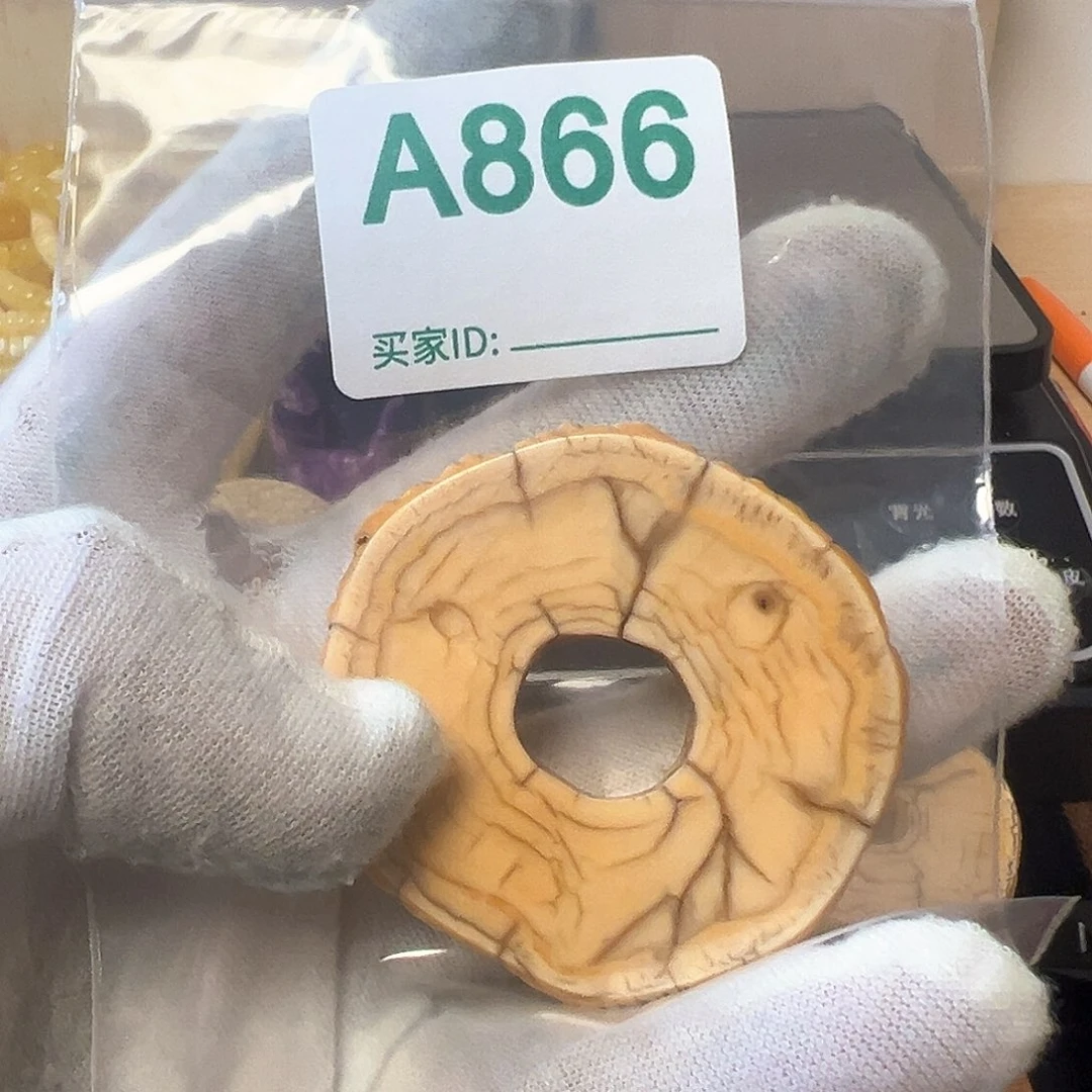 银S925天然猛犸象牙雕刻品