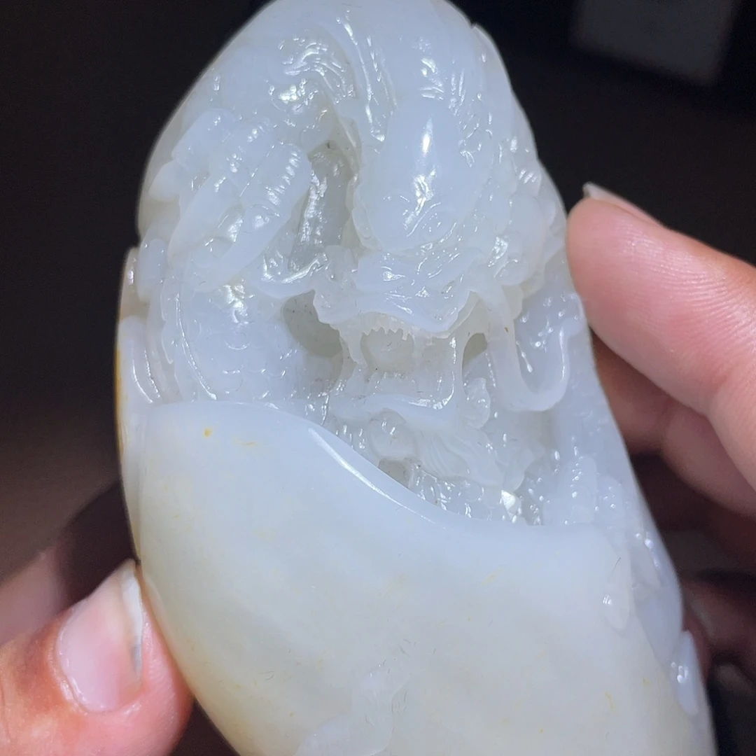 和田玉未镶嵌颈饰d2