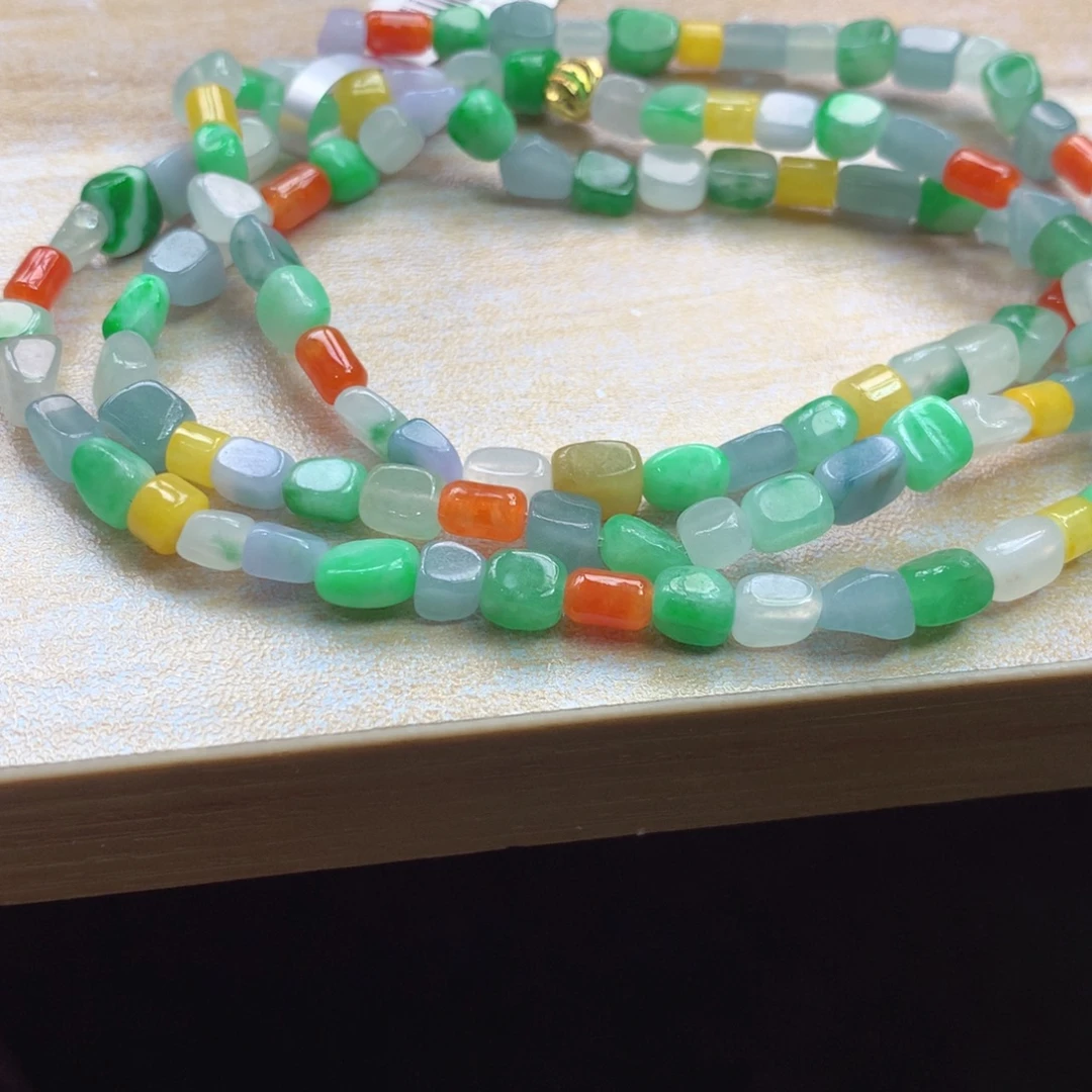 翡翠未镶嵌手链手串