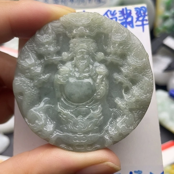 翡翠未镶嵌颈饰天然翡翠