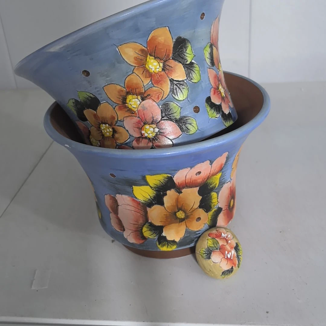 花盆红泥景德镇花盆