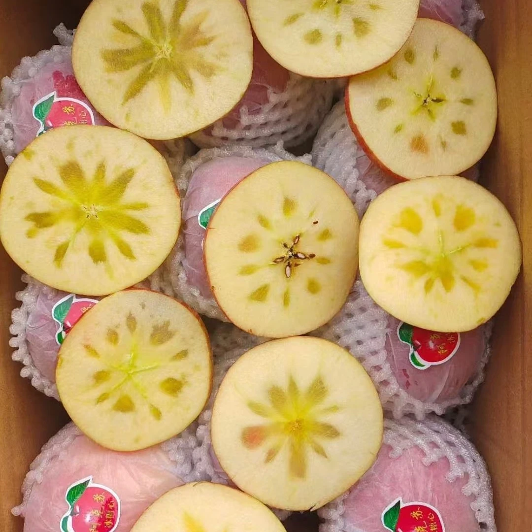 新疆阿克苏冰糖心苹果红富士脆甜多汁新鲜水果