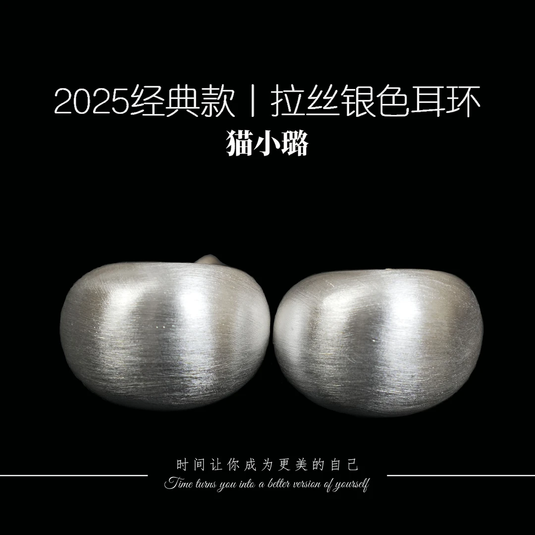 钛钢耳饰 耳环2025新款爆款高级感ins小饰品首饰女款钛合金耳钉