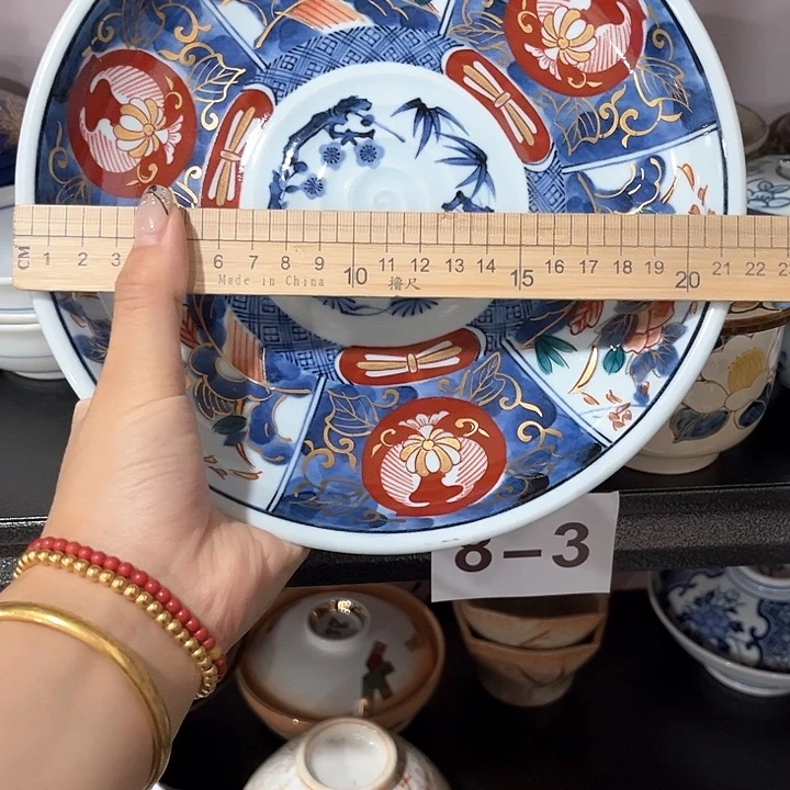 紫泥满二十包邮，瓷片龙峰底款，内外绘，釉上青花釉下彩13