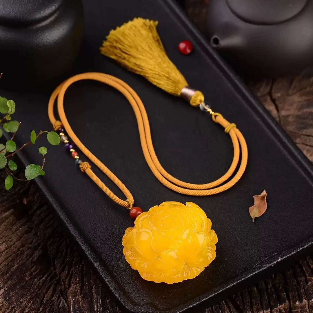 精品立体雕刻牡丹花毛衣链款式多多