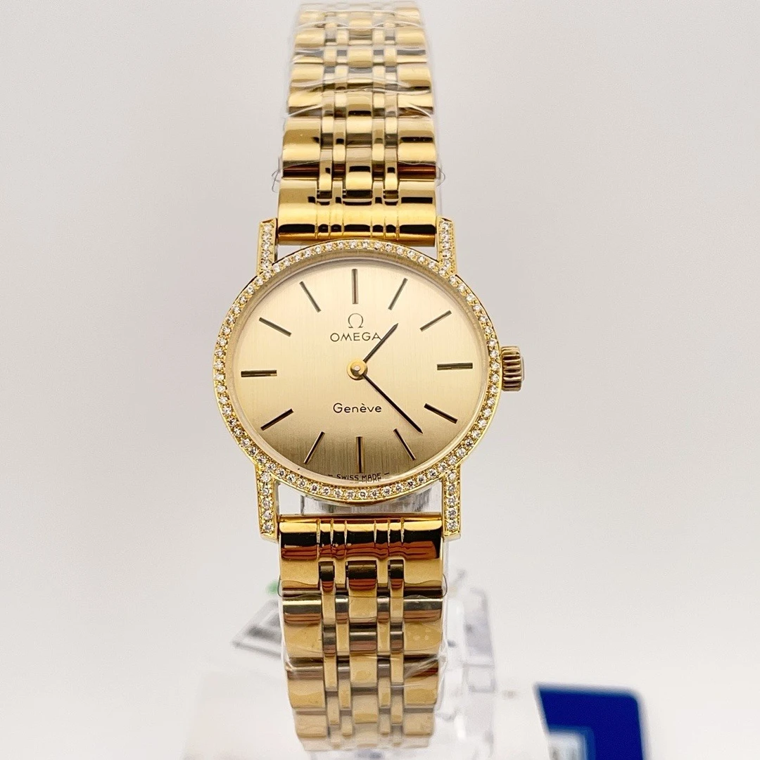 95新 Omega/欧米茄  手动机械后钻24*22mm/公价32999/w12473