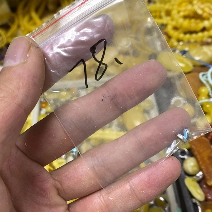 裸石蜜蜡银S925镶嵌多样性发货
